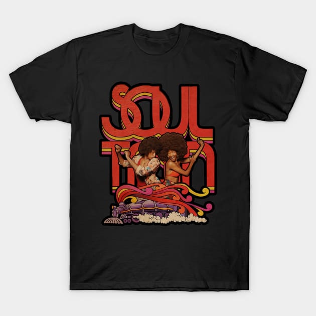 RETRO - SOUL TRAIN- DANCE TIMES T-Shirt by dwimuksin99